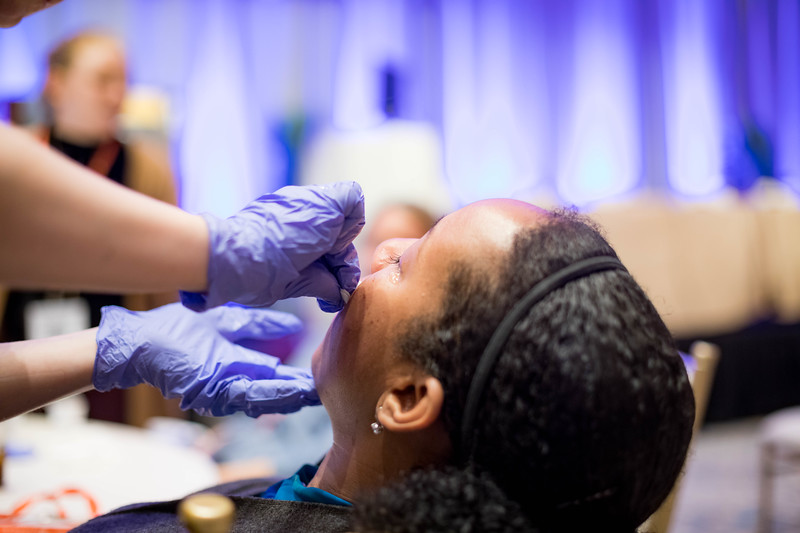 Patient received chemical peel