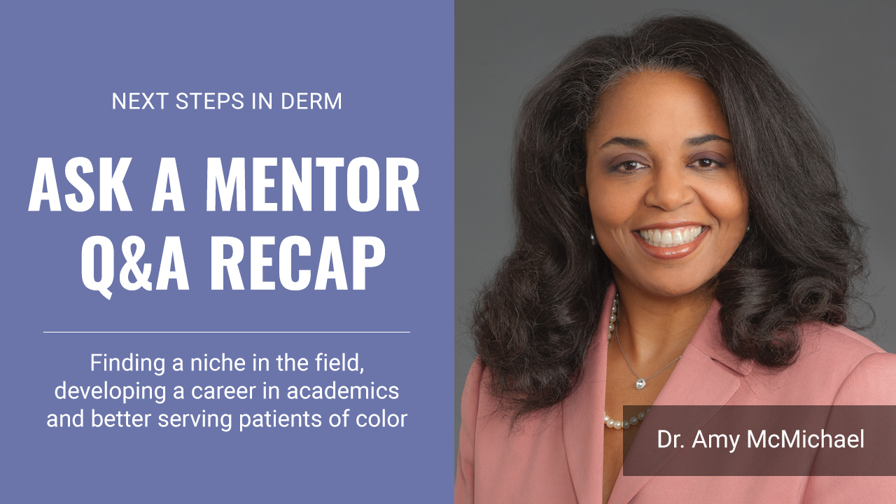 Ask a mentor Amy McMichael